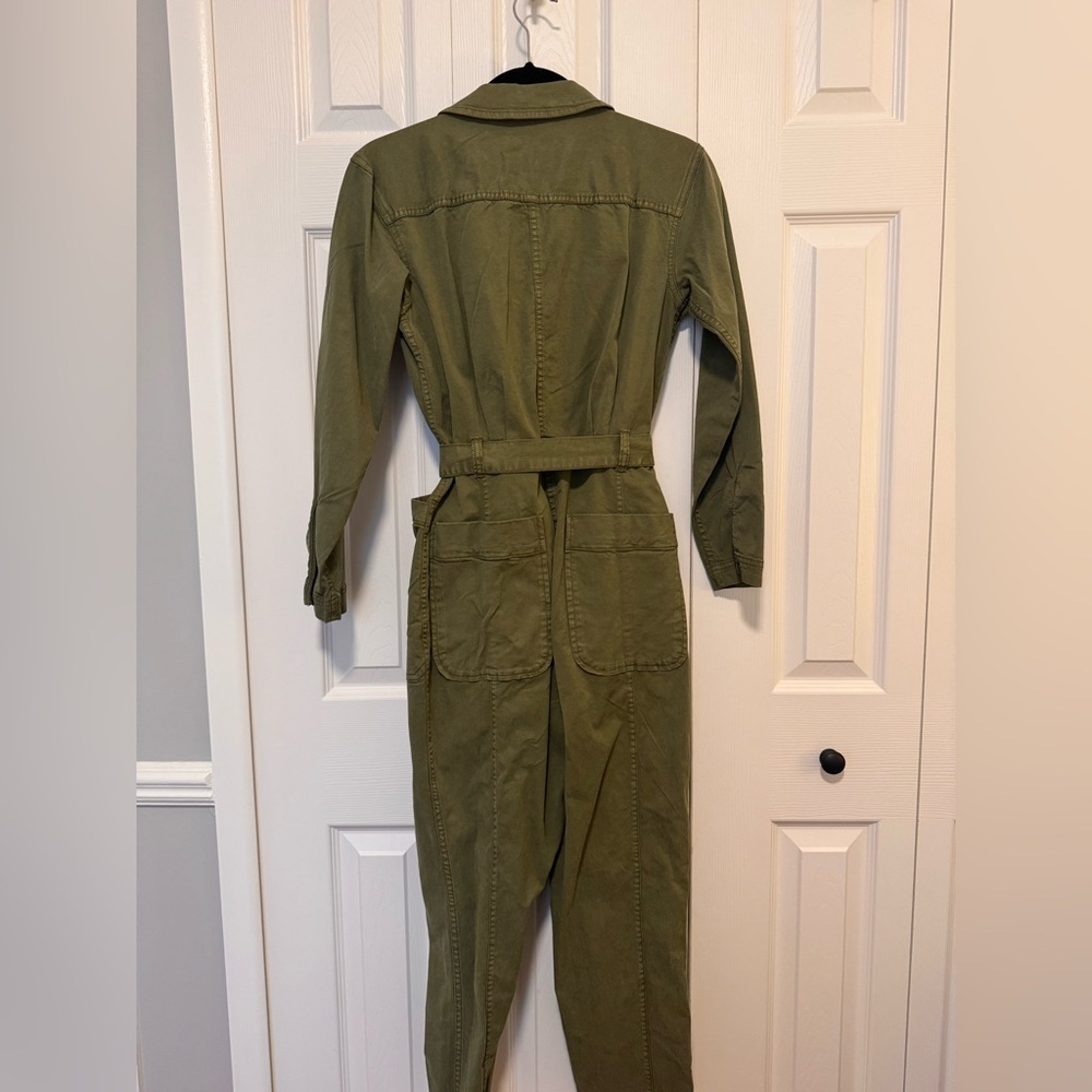 Alex Mill Expedition Jumpsuit in Washed Twill - Picture 2 of 8